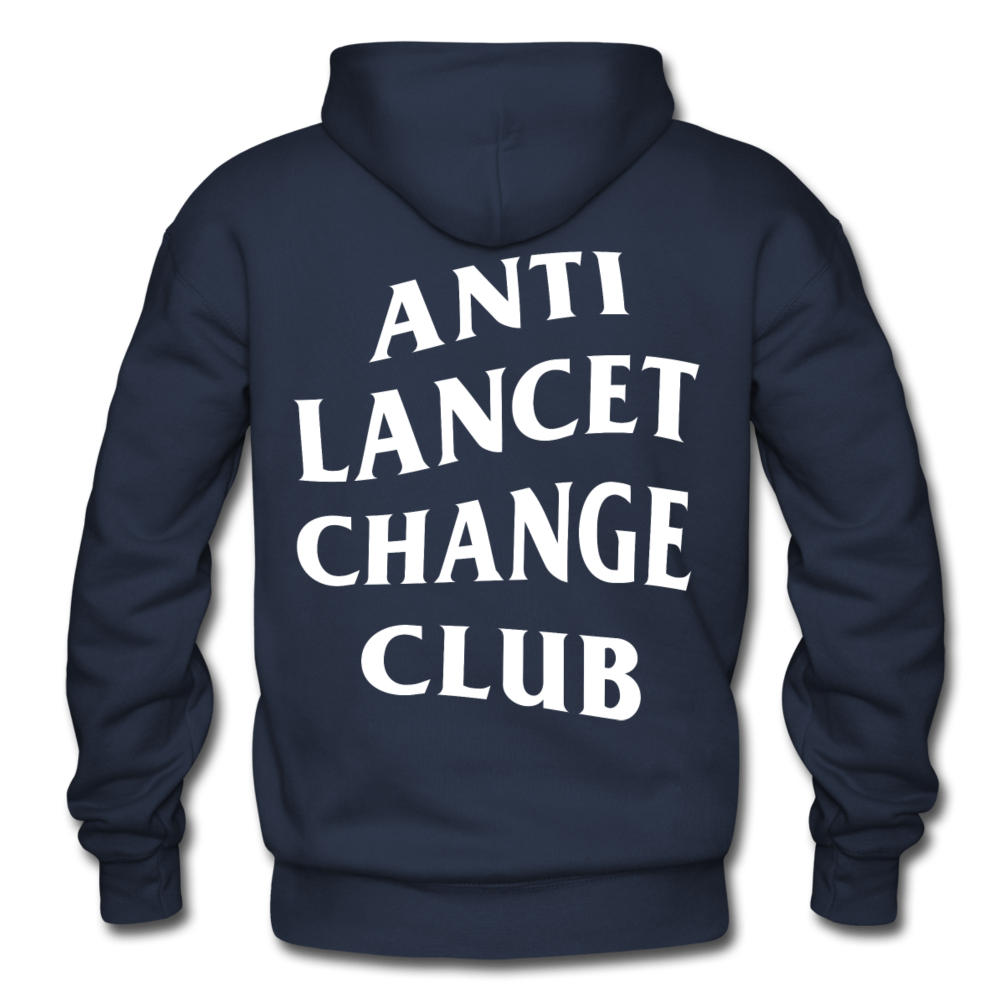Anti Lancet Change Club - Men’s Heavy Blend Adult Hoodie - navy