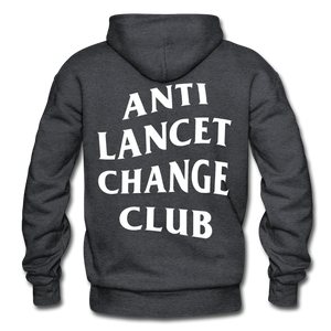 Anti Lancet Change Club - Men’s Heavy Blend Adult Hoodie - charcoal gray