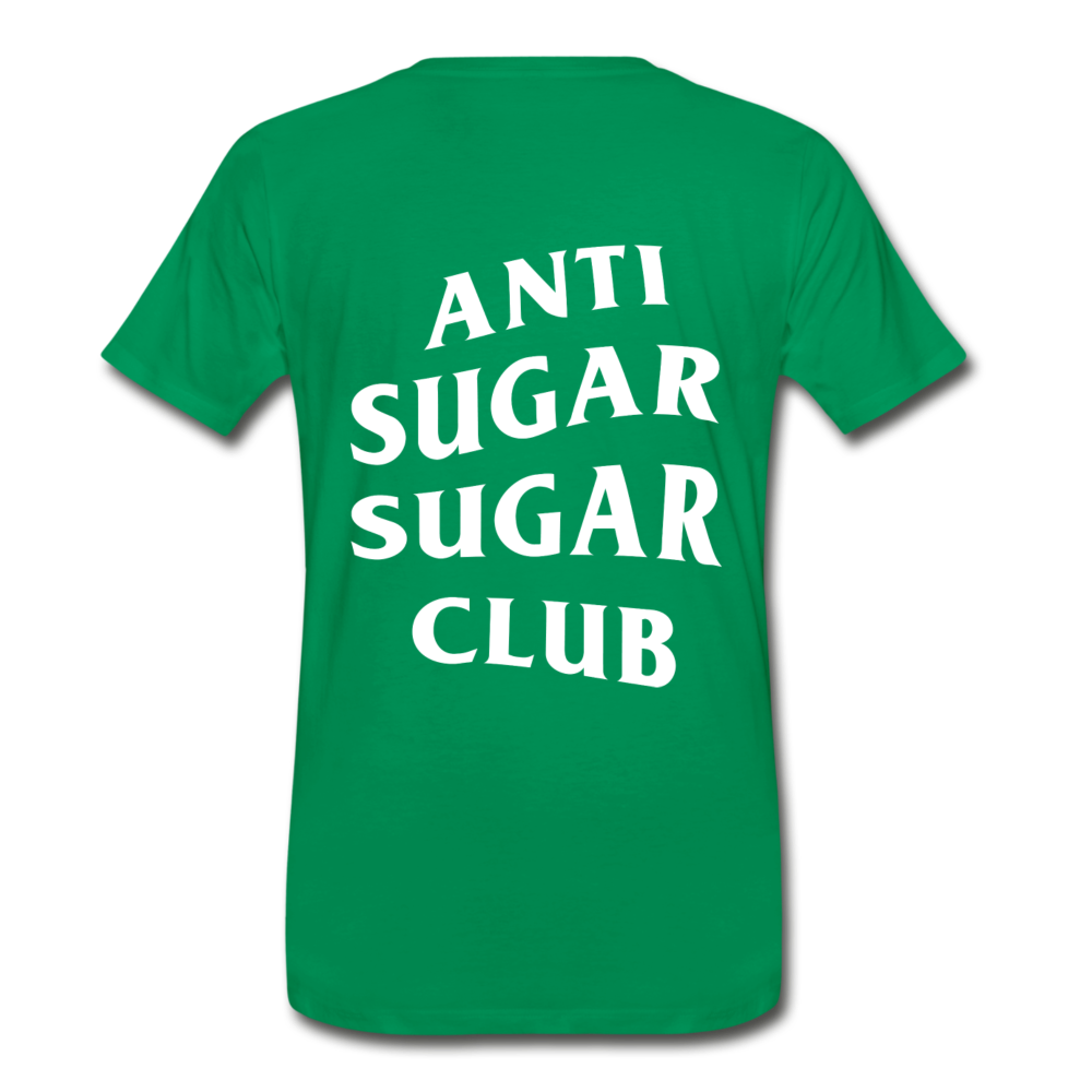 Anti Sugar Sugar Club - Men's Premium T-Shirt - kelly green