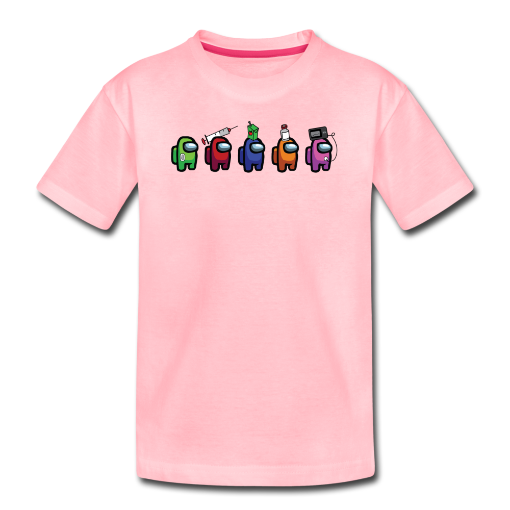 Blood Sugar Kinda Sus - Kids' Premium T-Shirt - pink