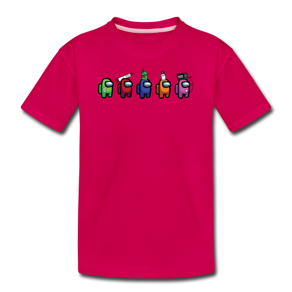 Blood Sugar Kinda Sus - Kids' Premium T-Shirt - dark pink