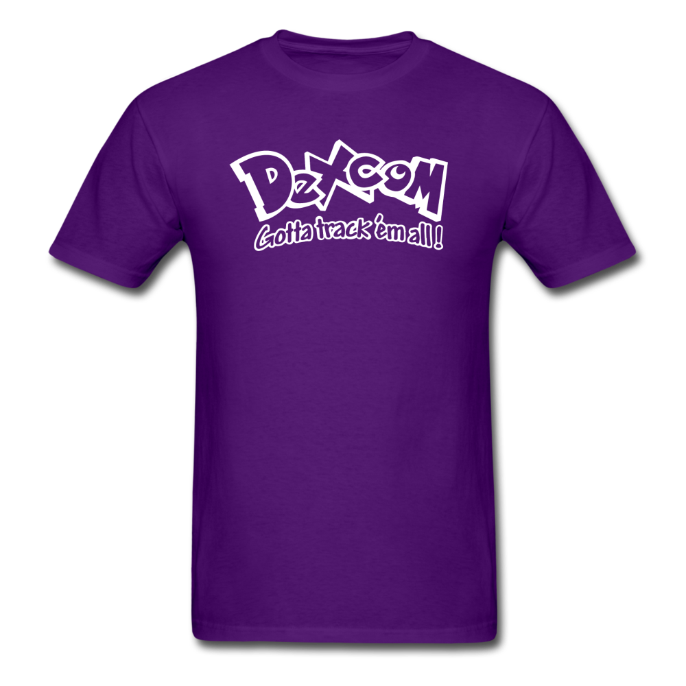 Dexcom - Gotta track 'em all - Unisex Classic T-Shirt - purple
