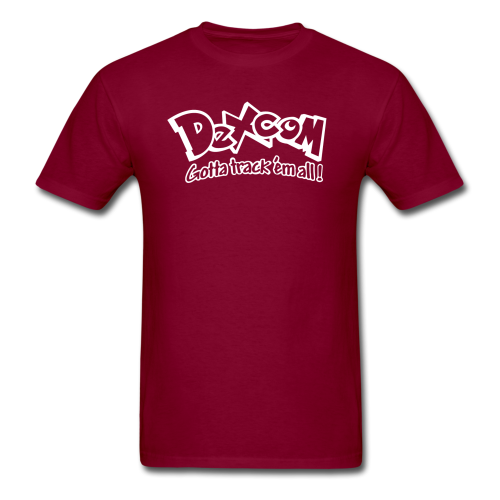 Dexcom - Gotta track 'em all - Unisex Classic T-Shirt - burgundy