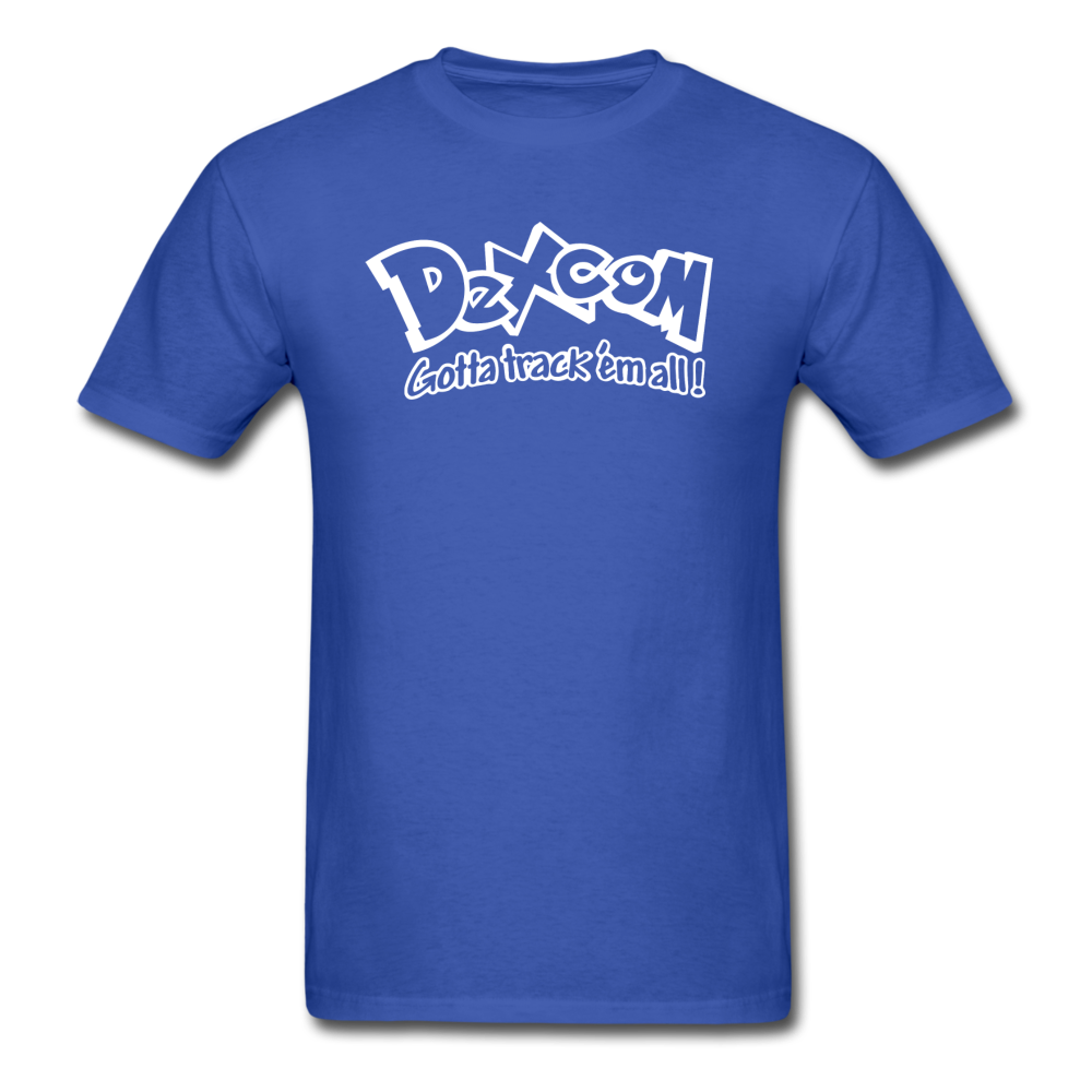 Dexcom - Gotta track 'em all - Unisex Classic T-Shirt - royal blue