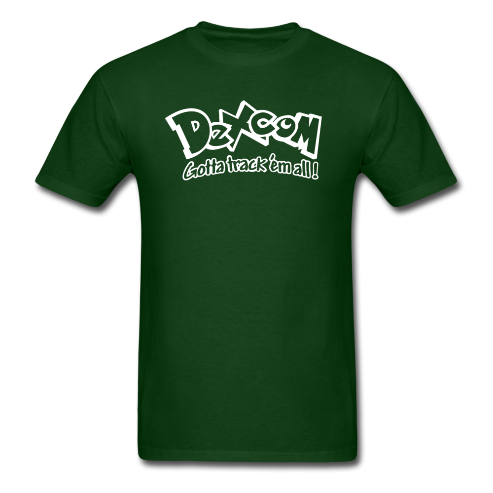 Dexcom - Gotta track 'em all - Unisex Classic T-Shirt - forest green