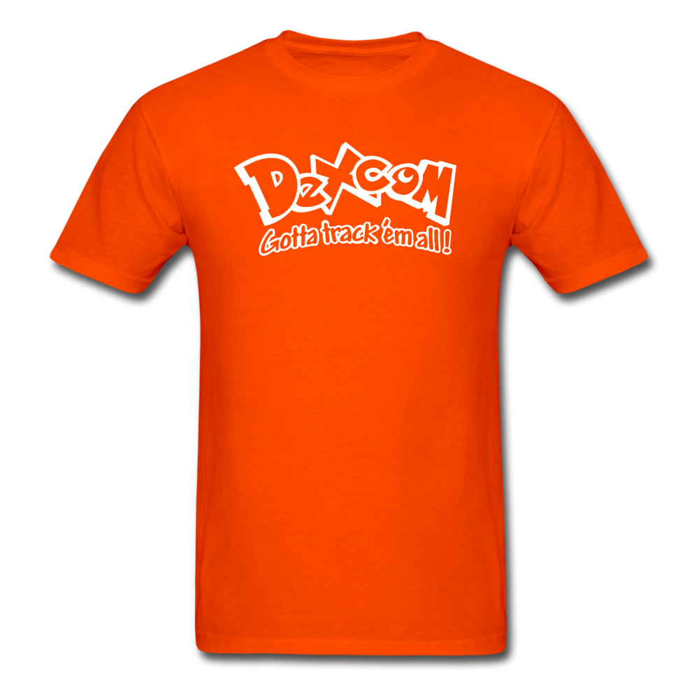 Dexcom - Gotta track 'em all - Unisex Classic T-Shirt - orange