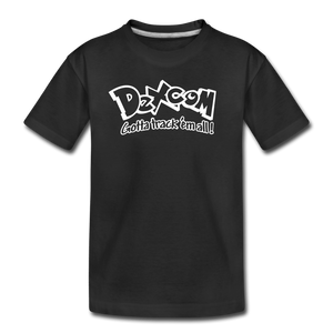 Dexcom - Gotta track 'em all - Kids' Premium T-Shirt - black