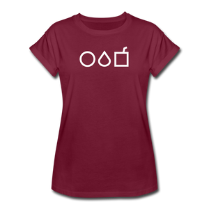 Insulin Doses - Women's Relaxed Fit T-Shirt - burgundy